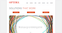 Desktop Screenshot of optimagroupinc.com